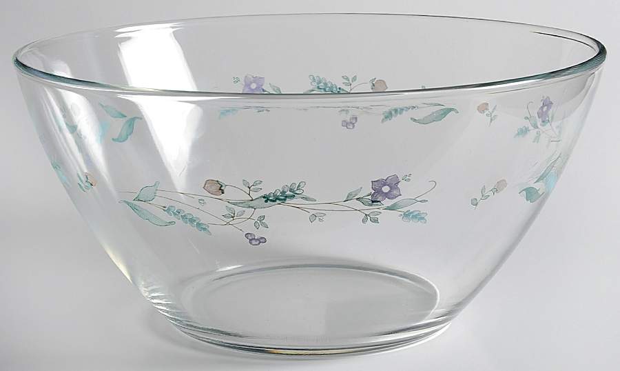 April 9" Glassware Salad Bowl by Pfaltzgraff-1