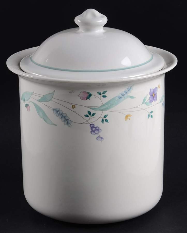 April Large Canister & Lid with Seal Ring by Pfaltzgraff-1