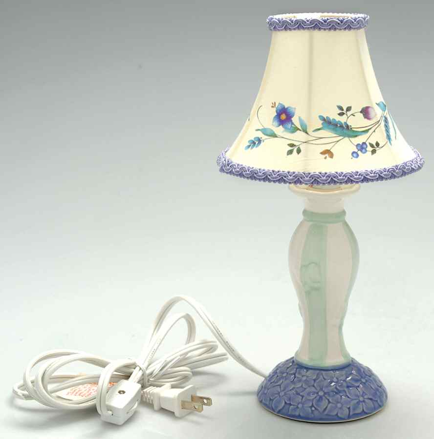April Electric Buffet Lamp & Shade by Pfaltzgraff-1