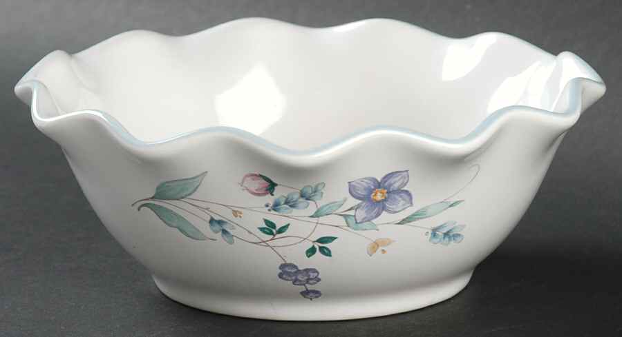 April Small Round Fluted Bowl by Pfaltzgraff-1