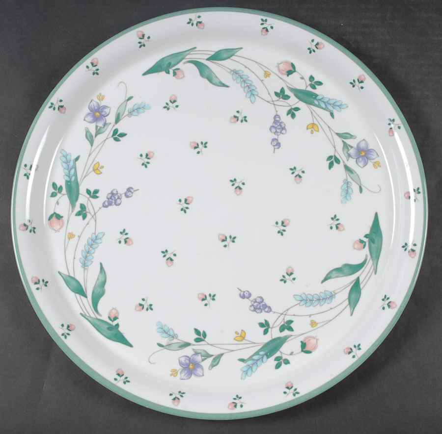 April 14" Round Melamine Tray by Pfaltzgraff-1