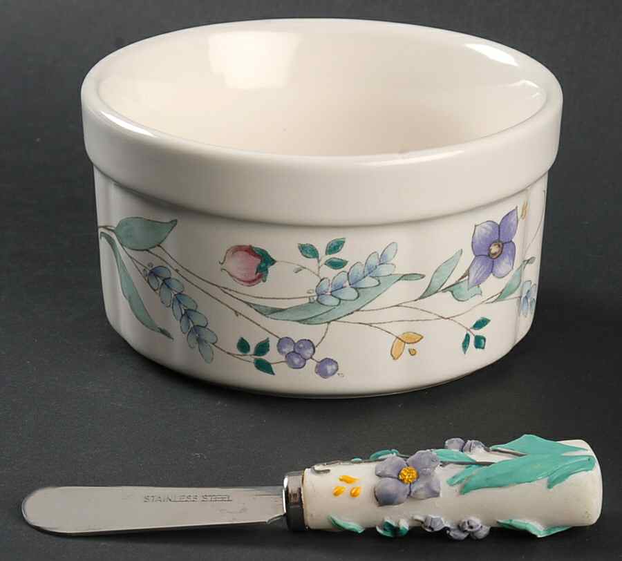 April Dip Bowl & Spreader Set by Pfaltzgraff-1