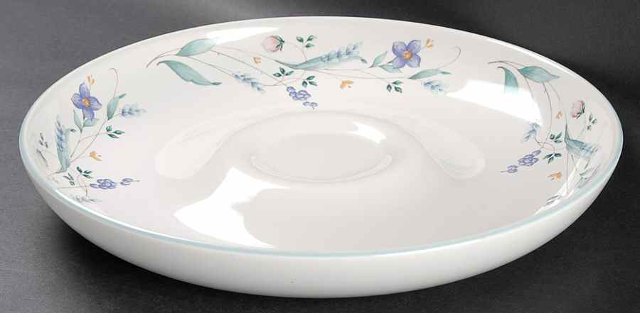 April Chip Bowl/Plate for Chip & Dip Set by Pfaltzgraff-1