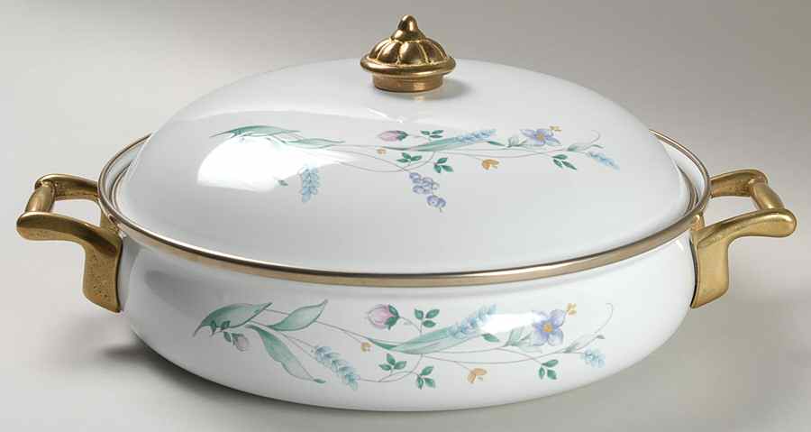 April 2.5 Qt. Metal Buffet Server & Lid by Pfaltzgraff-1