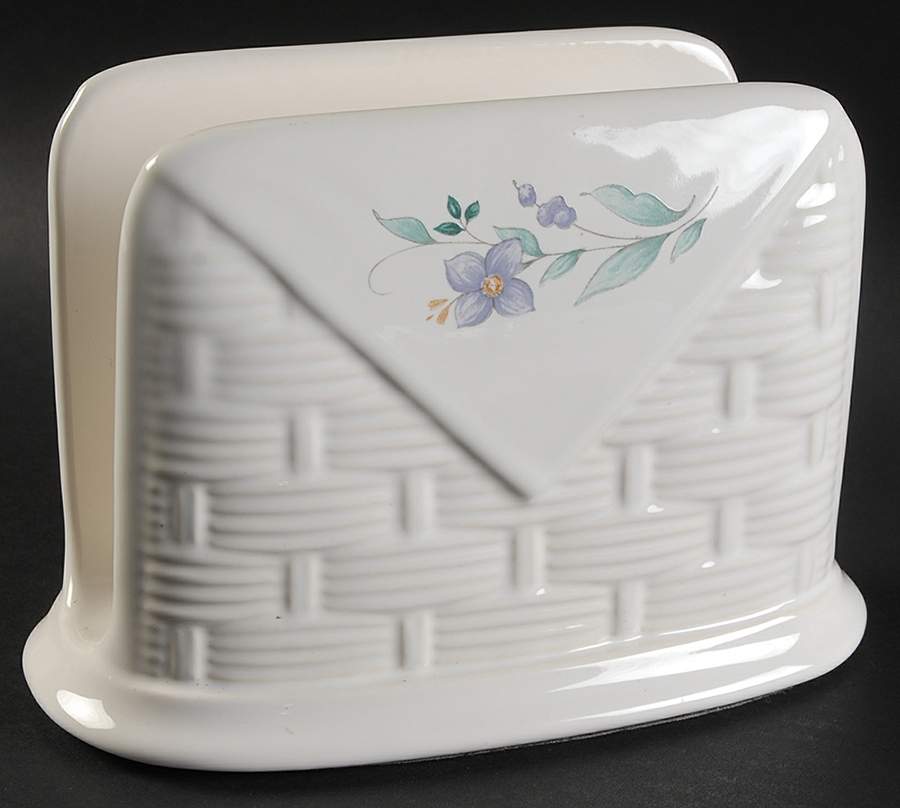 April Basketweave Napkin Holder by Pfaltzgraff-1