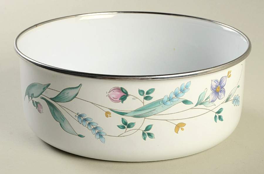 April 7 1/4" Metal Bowl by Pfaltzgraff-1