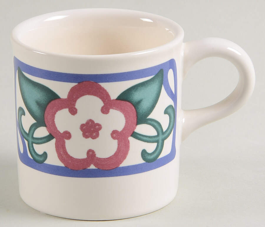 Arbor Vine Flat Demitasse Cup by Pfaltzgraff-1