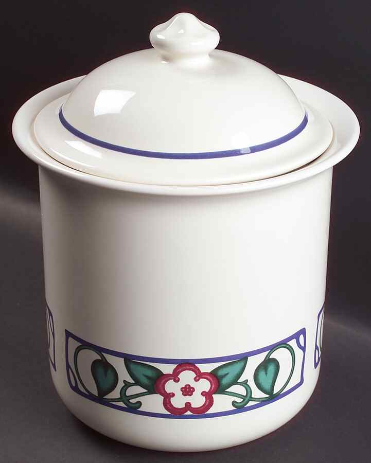 Arbor Vine Large Canister & Lid by Pfaltzgraff-1