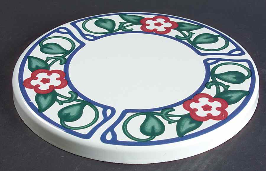 Arbor Vine Round Steel Stove Covers, 1 Cover Only by Pfaltzgraff-1