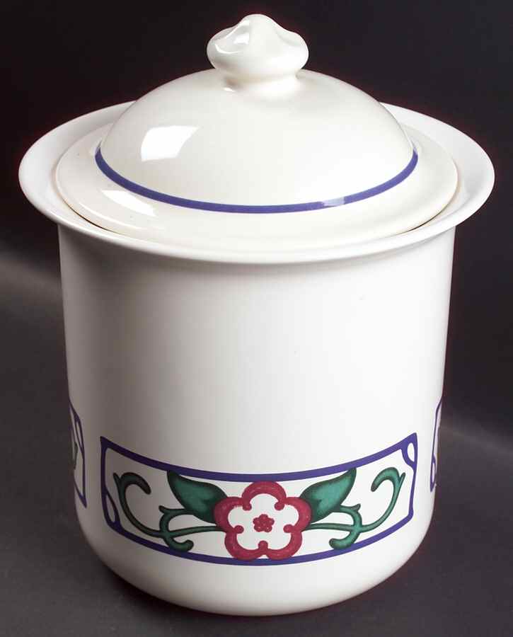 Arbor Vine Medium Canister & Lid by Pfaltzgraff-1