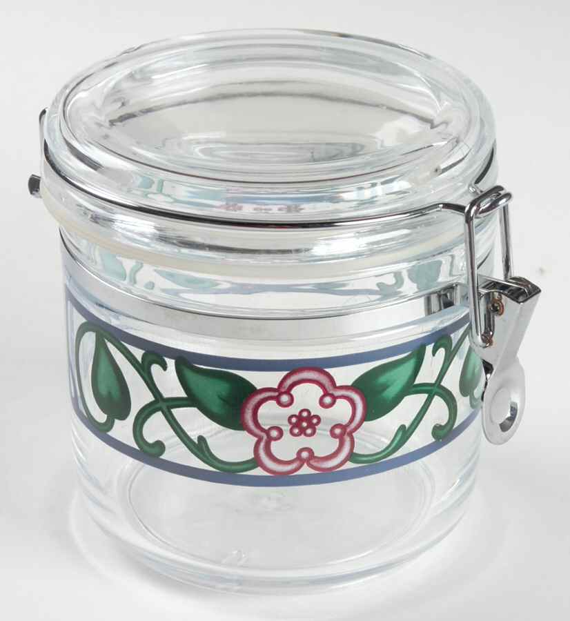 Arbor Vine Medium Acrylic Storage Jar & Lid by Pfaltzgraff-1