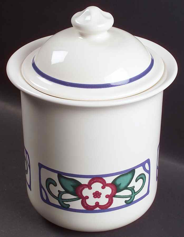 Arbor Vine Small Canister & Lid by Pfaltzgraff-1