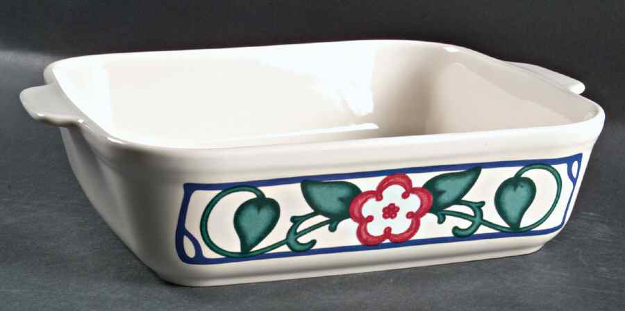 Arbor Vine 10" Square Baker by Pfaltzgraff-1