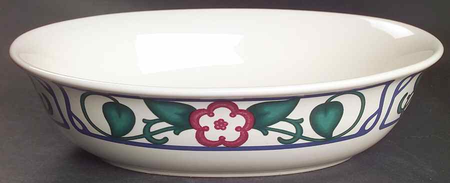 Arbor Vine 10" Oval Vegetable Bowl by Pfaltzgraff-1