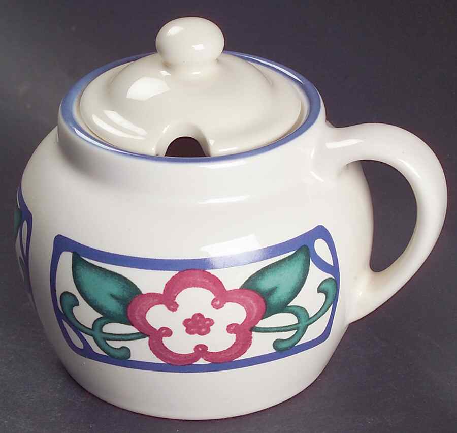 Arbor Vine Sauce Jar & Lid by Pfaltzgraff-1