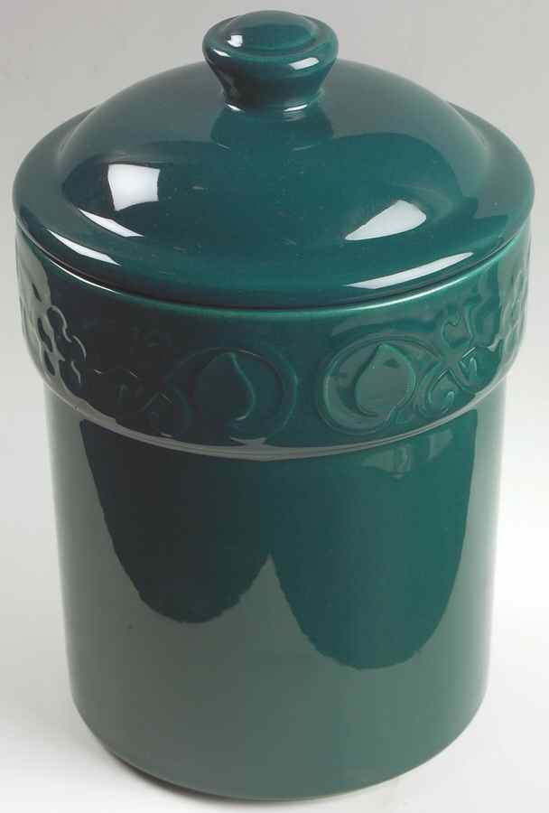 Arbor Vine Large Canister & Lid by Pfaltzgraff-1