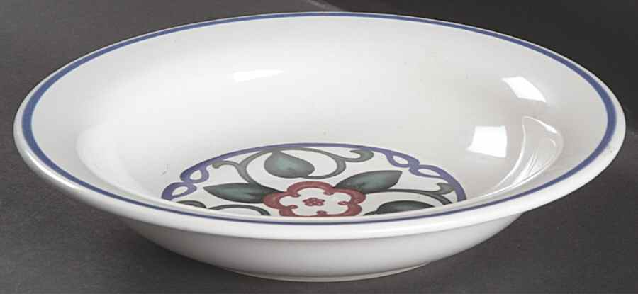 Arbor Vine Rim Soup Bowl by Pfaltzgraff-1