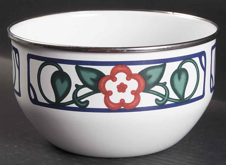 Arbor Vine 7" Metal Bowl by Pfaltzgraff-1
