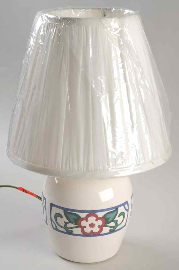 Arbor Vine Electric Lamp No Shade by Pfaltzgraff-1