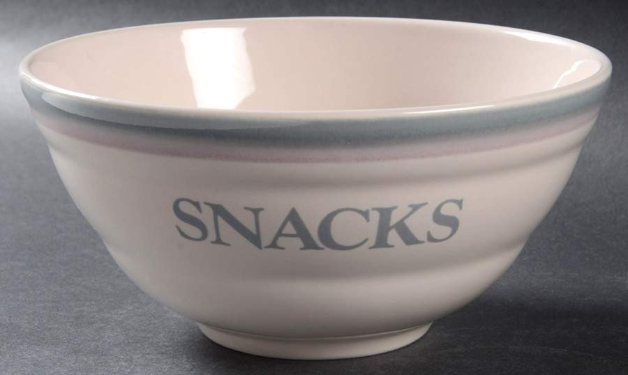 Aura Pink Snack Serving Bowl by Pfaltzgraff-1