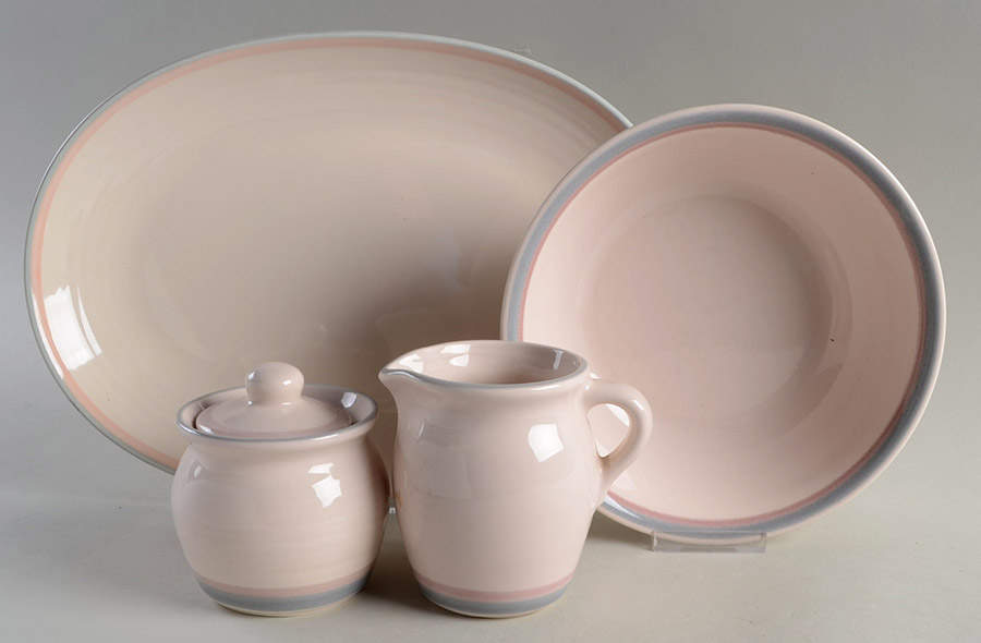 Aura Pink 5 Piece Hostess Set by Pfaltzgraff-1