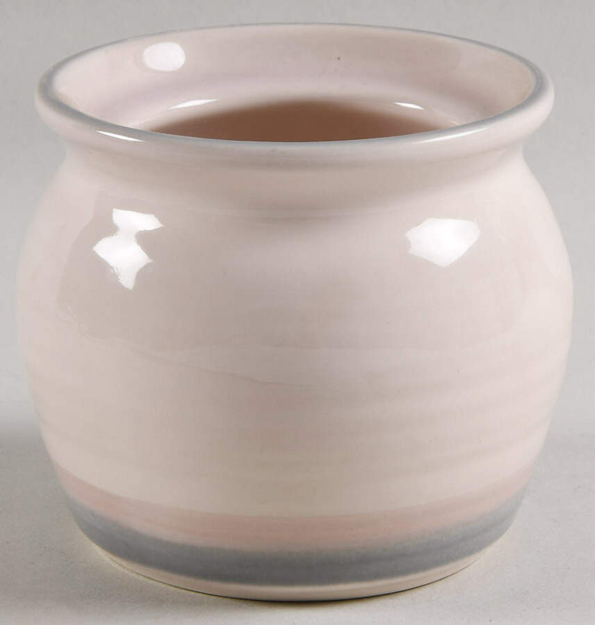 Aura Pink Sugar Bowl No Lid by Pfaltzgraff-1