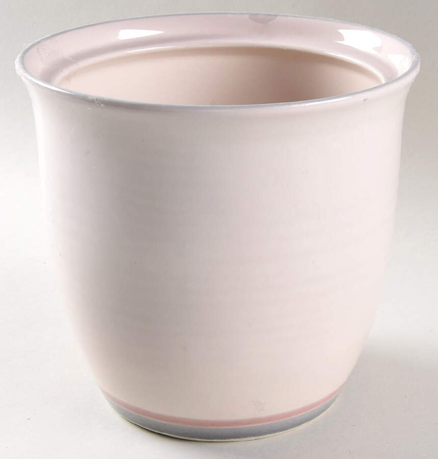 Aura Pink Large Canister No Lid by Pfaltzgraff-1