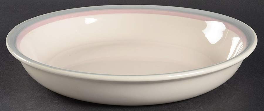 Aura Pink Deep Pie Serving Plate by Pfaltzgraff-1