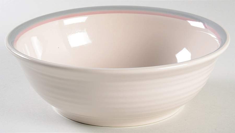Aura Pink 8" Round Vegetable Bowl by Pfaltzgraff-1