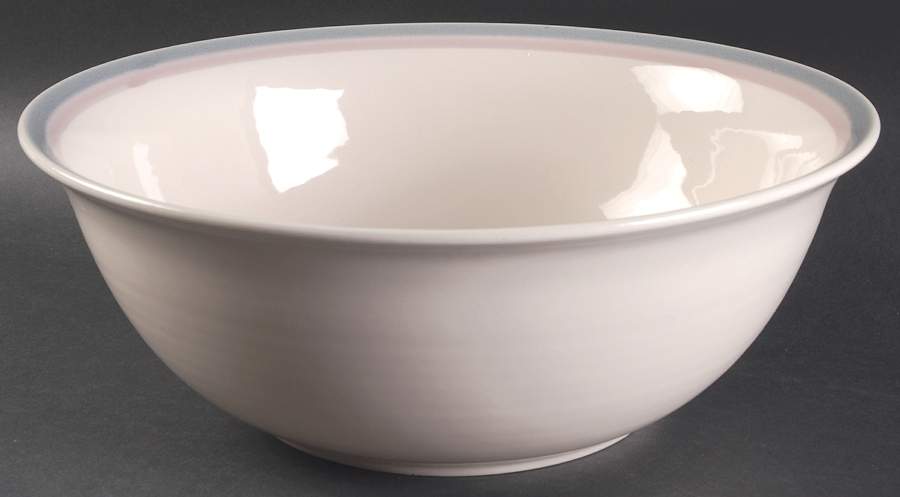 Aura Pink 12" Large Salad Serving Bowl by Pfaltzgraff-1