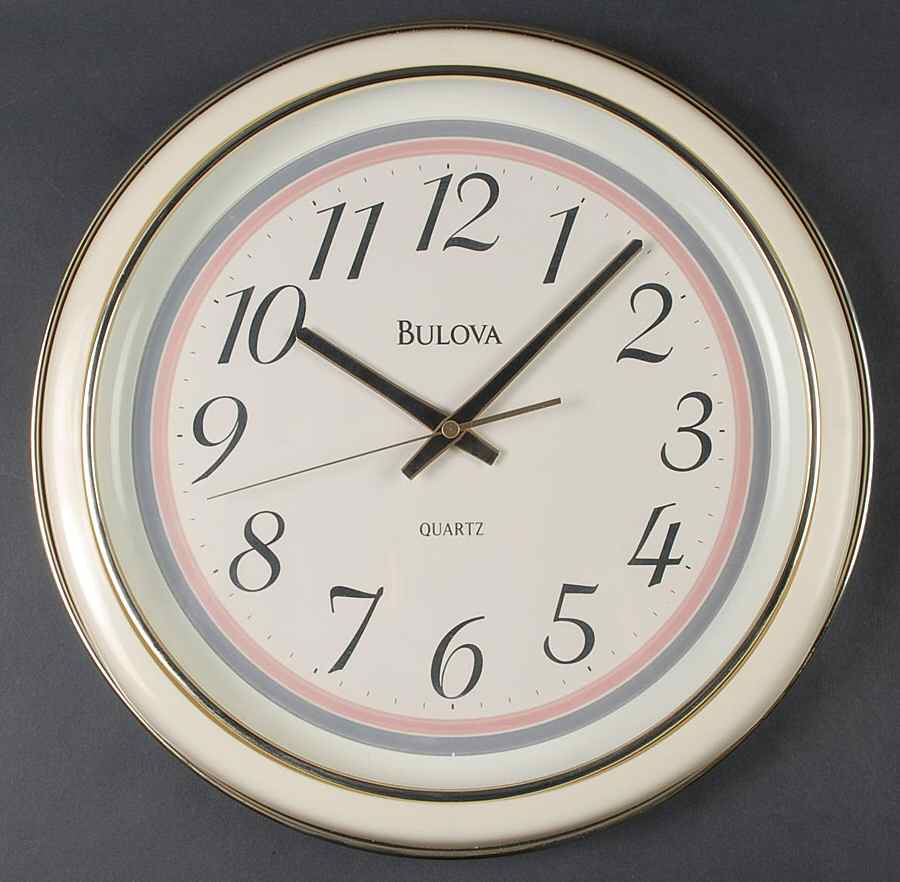 Aura Pink Hanging Wall Clock by Pfaltzgraff-1
