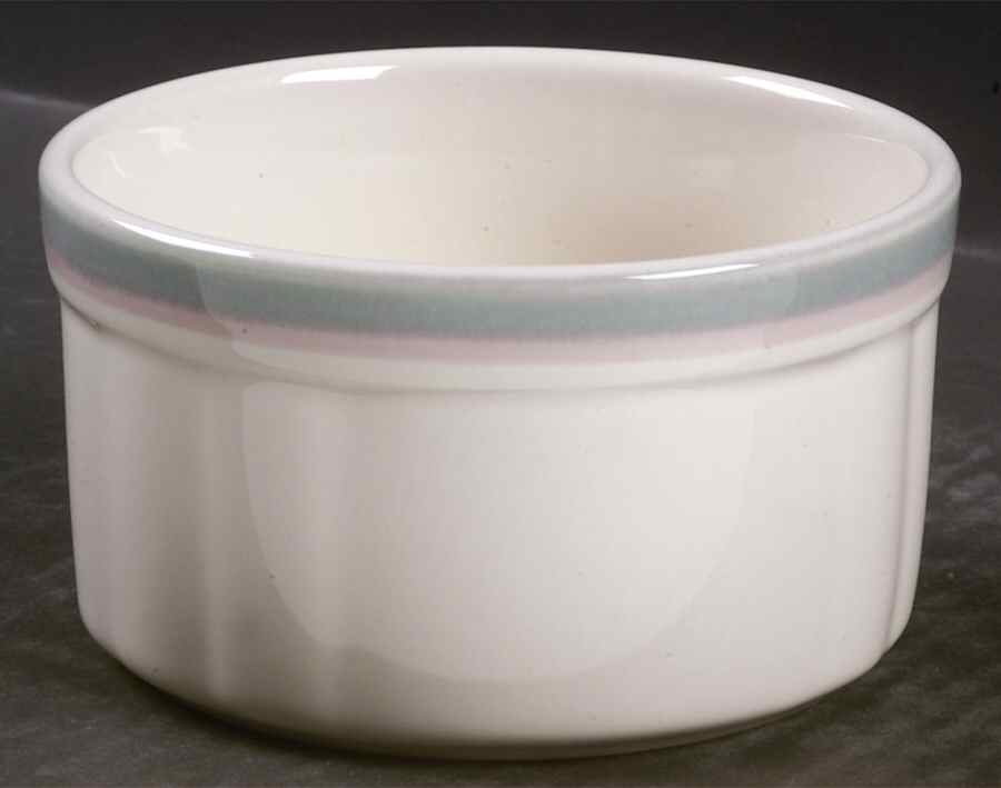 Aura Pink Dip Bowl (for Dip and Spreader) by Pfaltzgraff-1