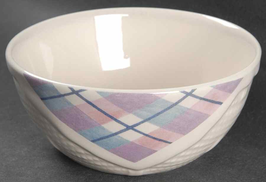 Aura Pink 5" Basket Bowl by Pfaltzgraff-1
