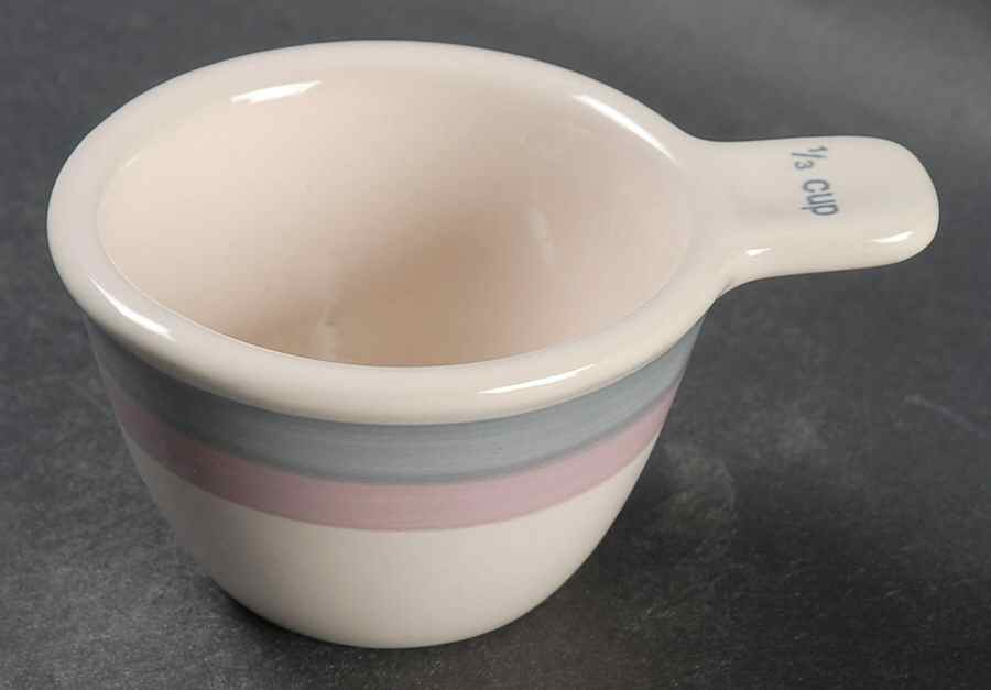 Aura Pink 1/3 Cup Measuring Cup by Pfaltzgraff-1