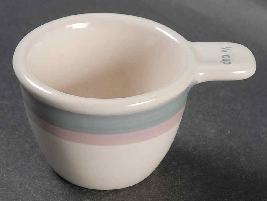 Aura Pink 1/4 Cup Measuring Cup by Pfaltzgraff-1
