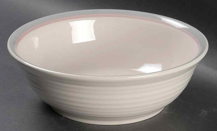Aura Pink 8" Round Vegetable Bowl by Pfaltzgraff-1