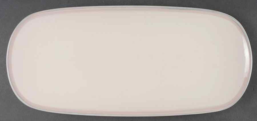 Aura Pink 16" Rectangular Serving Platter by Pfaltzgraff-1