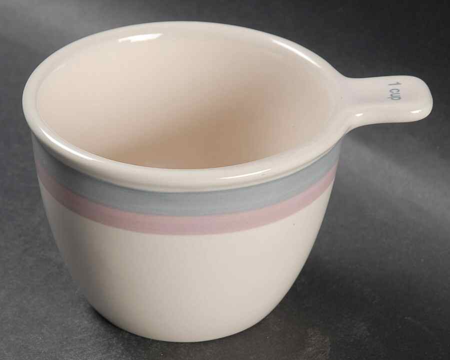 Aura Pink 1 Cup Measuring Cup by Pfaltzgraff-1