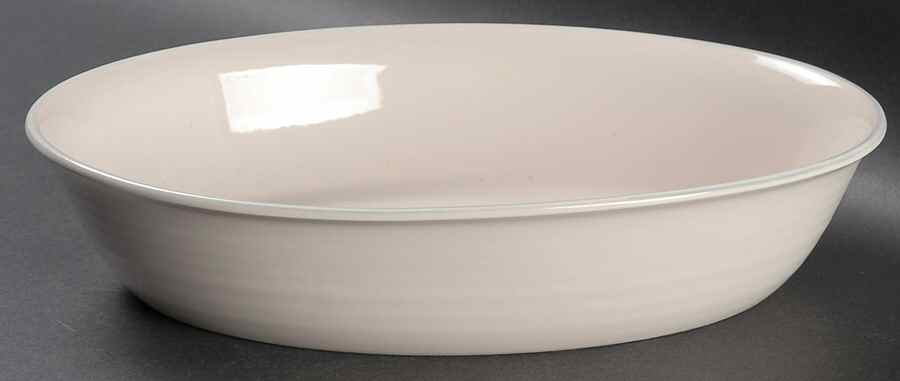 Aura Pink 10" Oval Baker by Pfaltzgraff-1