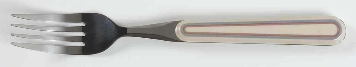 Aura Pink Dinner Fork (7 1/2" or Larger) by Pfaltzgraff-1