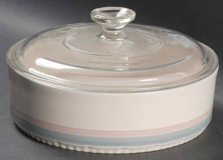 Aura Pink 1.5 Quart Round Covered Baker by Pfaltzgraff-1
