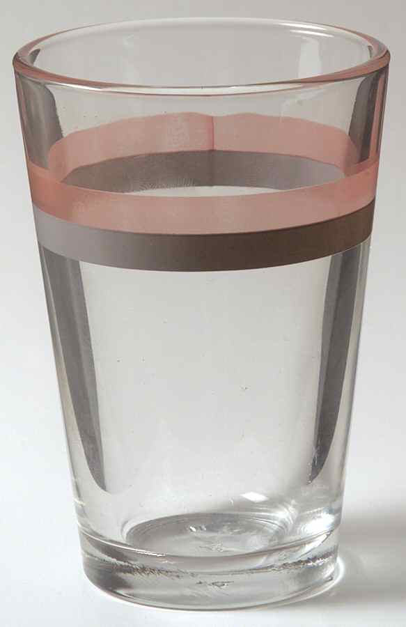 Aura Pink 8 Oz Glassware Tumbler by Pfaltzgraff-1