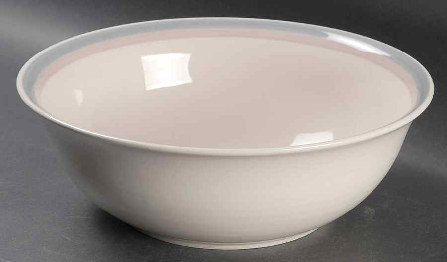 Aura Pink 10" Large Salad Serving Bowl by Pfaltzgraff-1