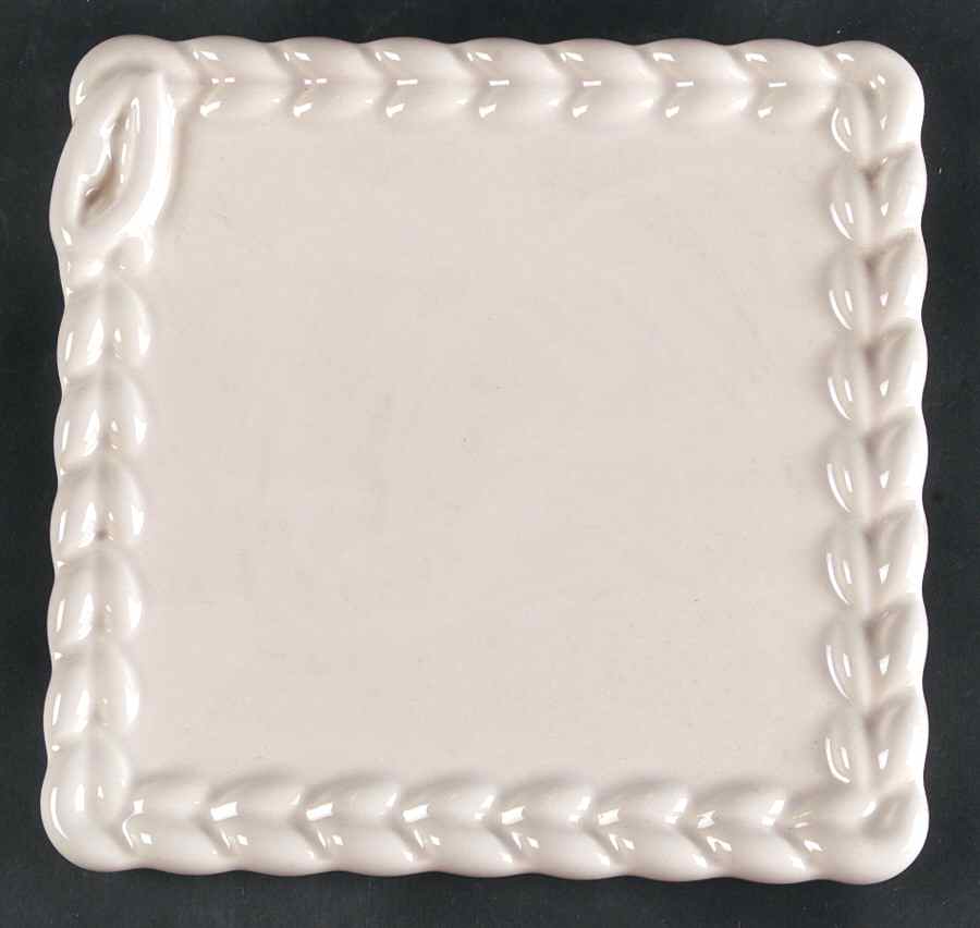 Aura Pink Embossed Square Trivet by Pfaltzgraff-1