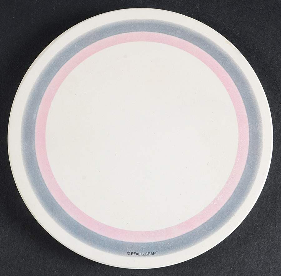 Aura Pink Round Cork Back Trivet by Pfaltzgraff-1