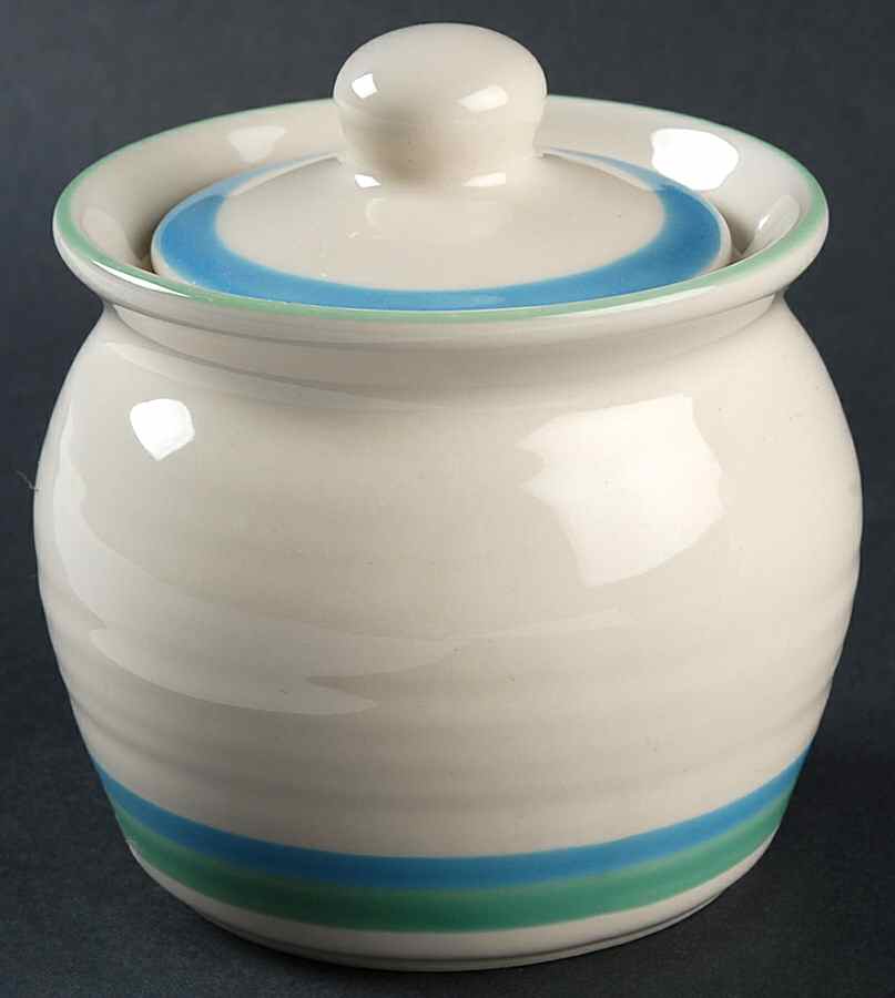 Bay Breeze Sugar Bowl & Lid by Pfaltzgraff-1