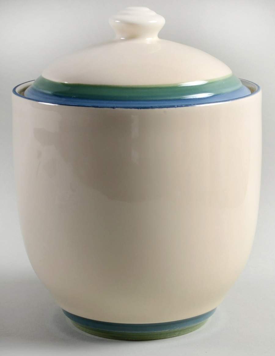 Bay Breeze Small Canister & Lid by Pfaltzgraff-1