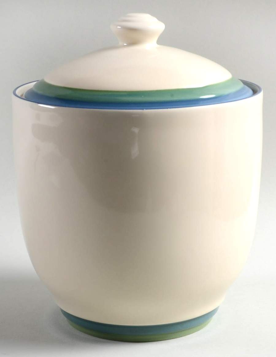 Bay Breeze Medium Canister & Lid by Pfaltzgraff-1