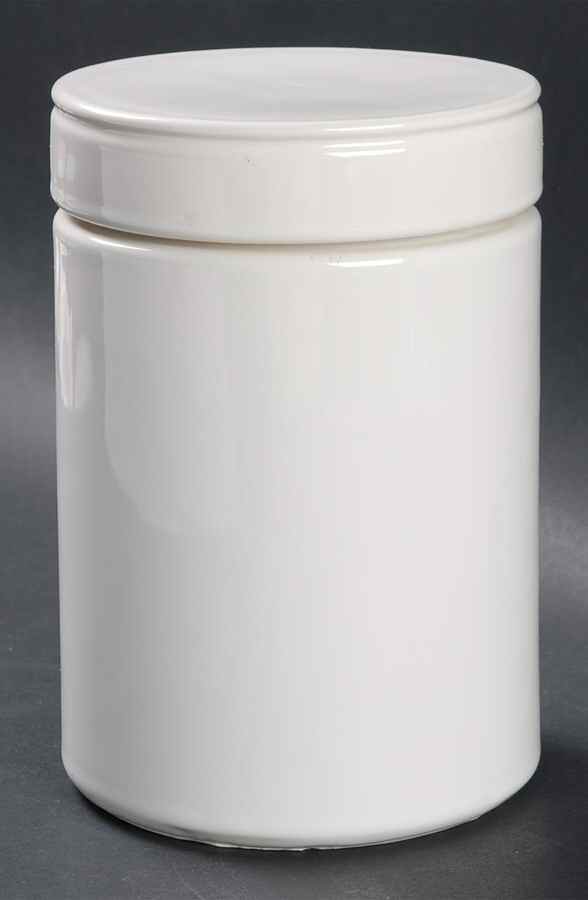 Basic White 6" Storage Jar & Lid by Pfaltzgraff-1