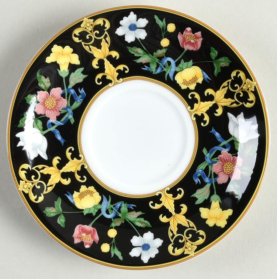 Bella Donna Saucer for Demitasse Cup by Pfaltzgraff-1